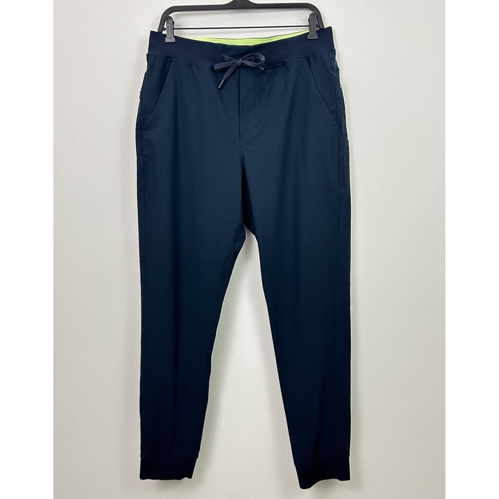 Birddogs Pants Boom For Your Boomstick Joggers Navy Blue Lined Stretch Mens XL